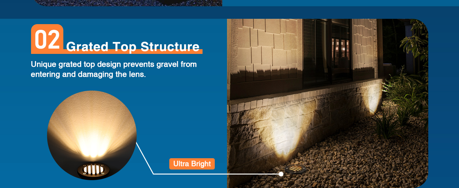 in ground lights