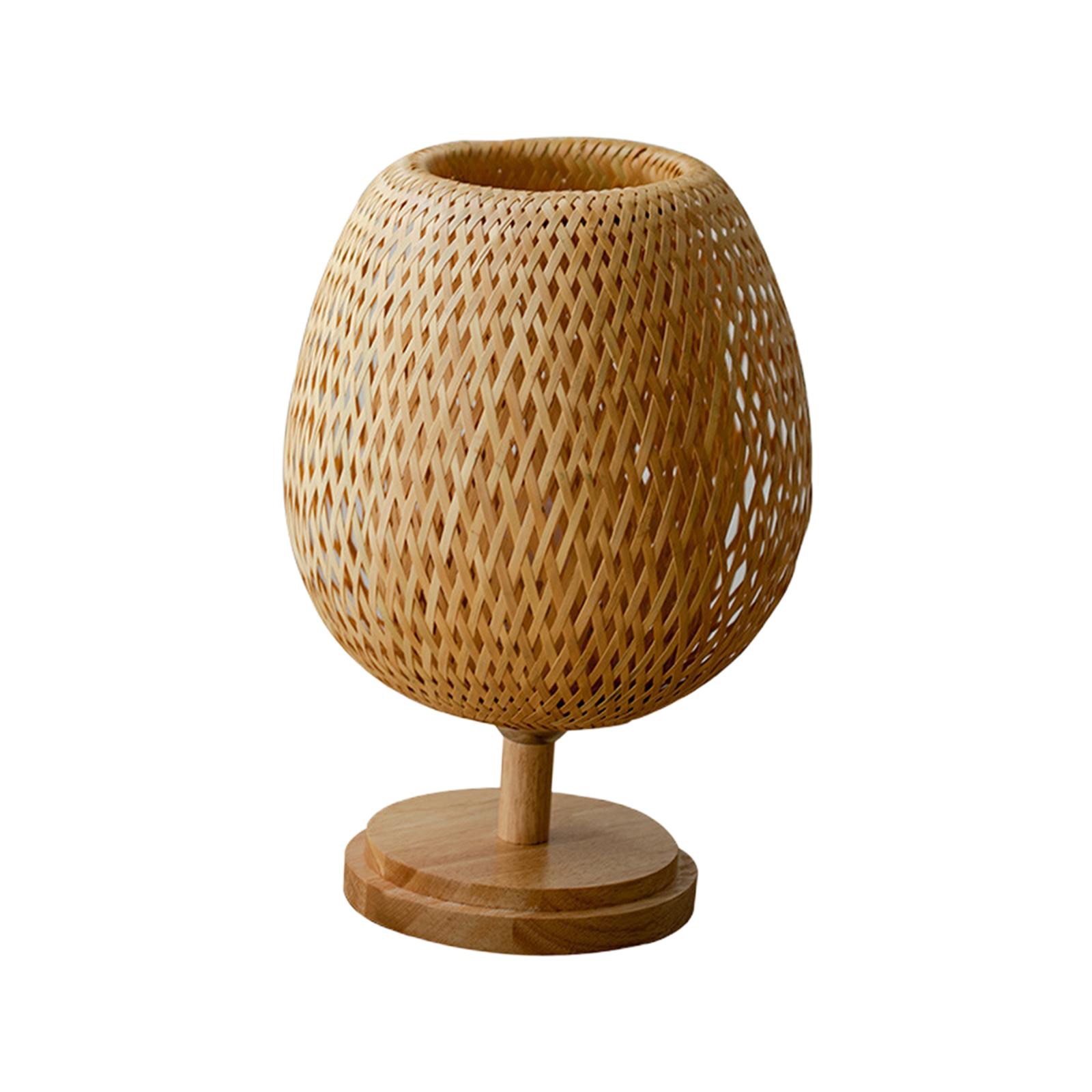 Stylish Japanese Bamboo Lantern Table Lamp Bedside Night Light for Living Room Modern Home Decoration Stylish Japanese Bamboo Lantern Table Lamp Bedside Night Light for Living Room Modern Home Decoration