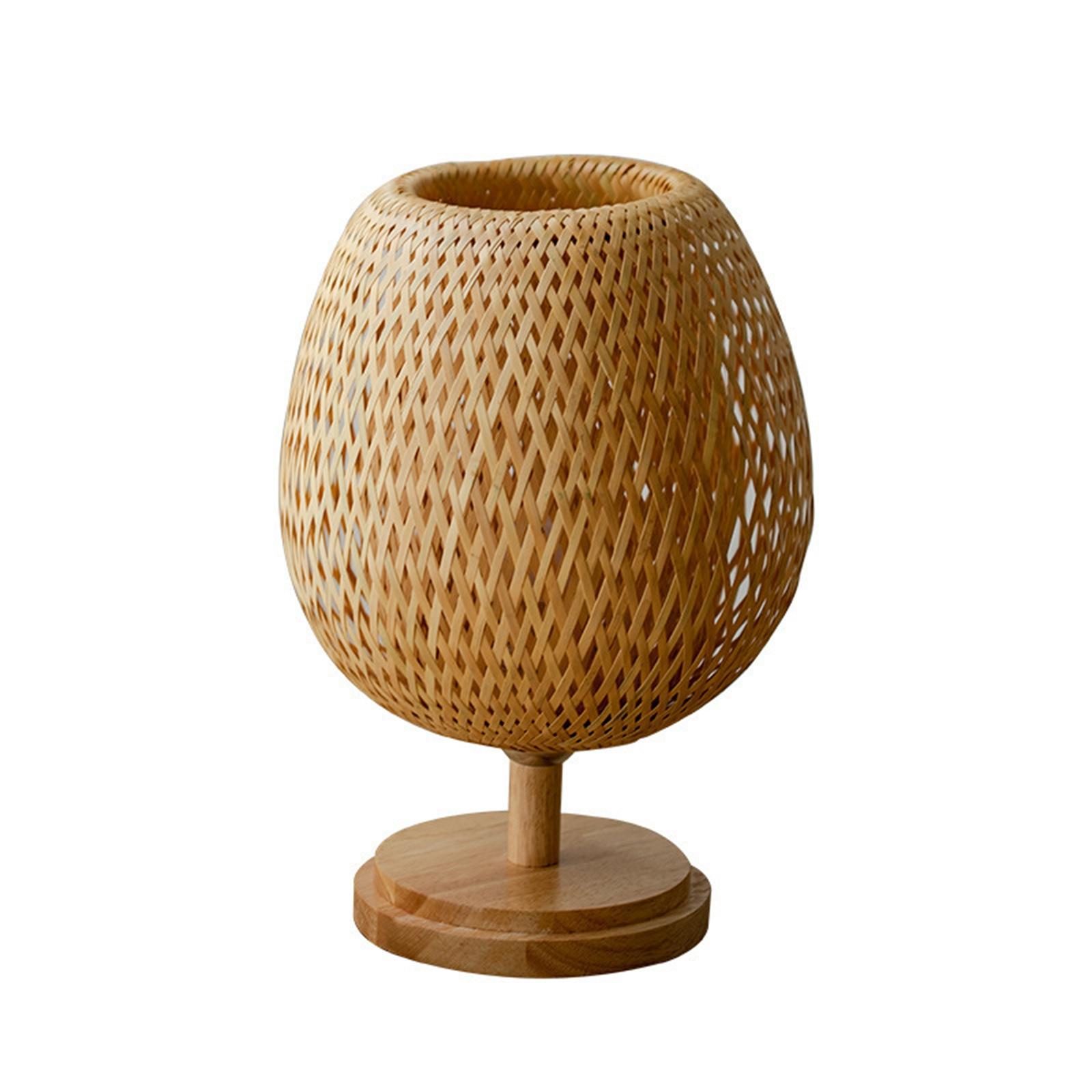 Stylish Japanese Bamboo Lantern Table Lamp Bedside Night Light for Living Room Modern Home Decoration Stylish Japanese Bamboo Lantern Table Lamp Bedside Night Light for Living Room Modern Home Decoration